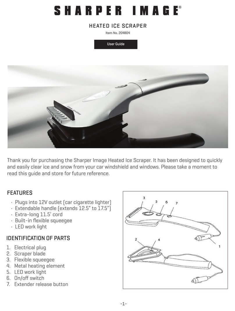 Sharper Image 204804 User manual
