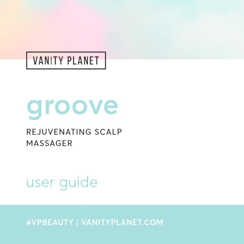 VANITY PLANET groove User manual
