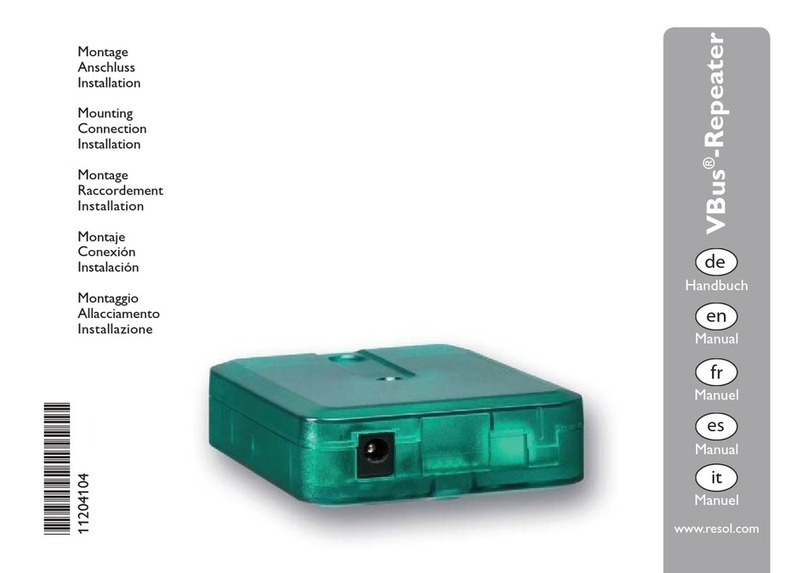 Resol VBus manual