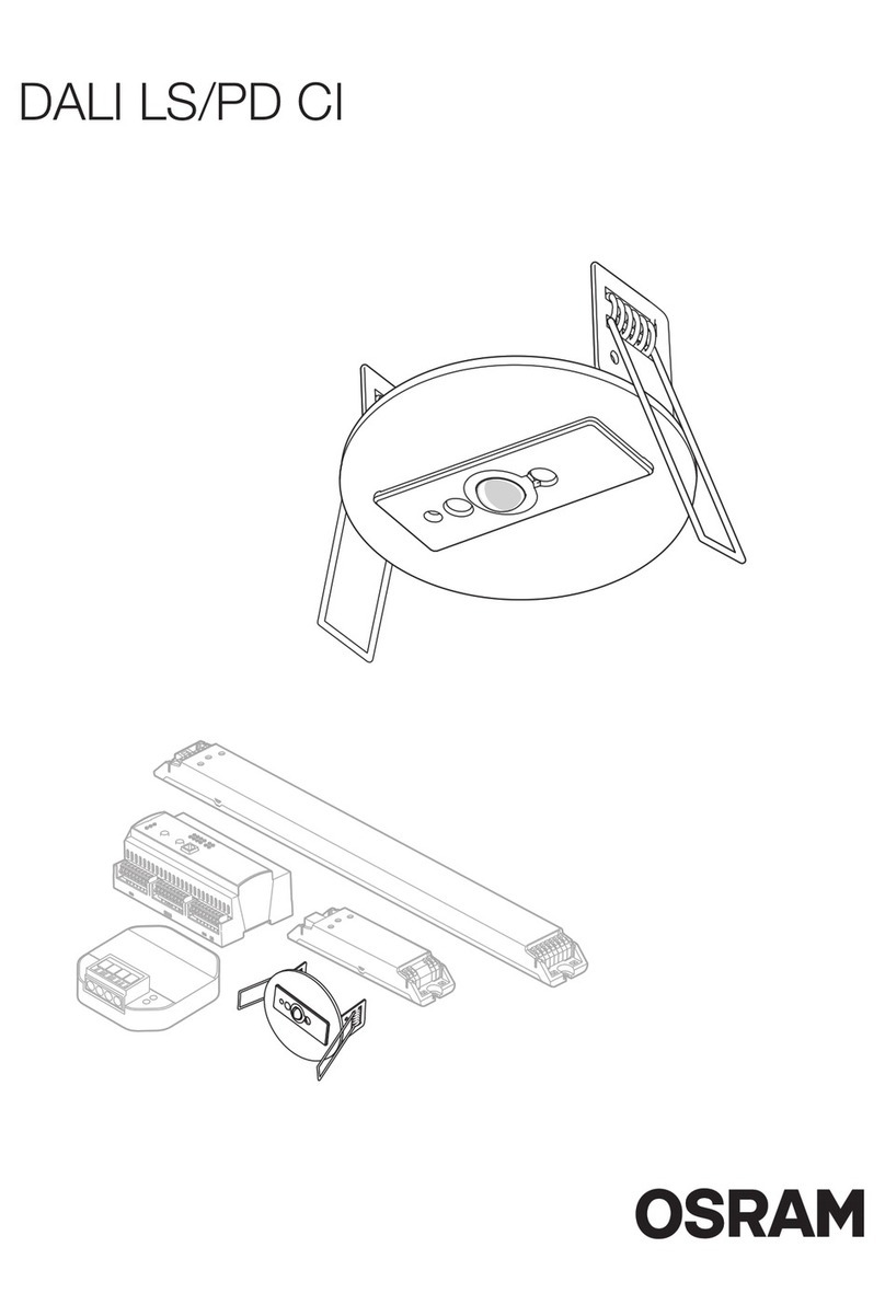 Osram DALI LS/PD CI instruction manual