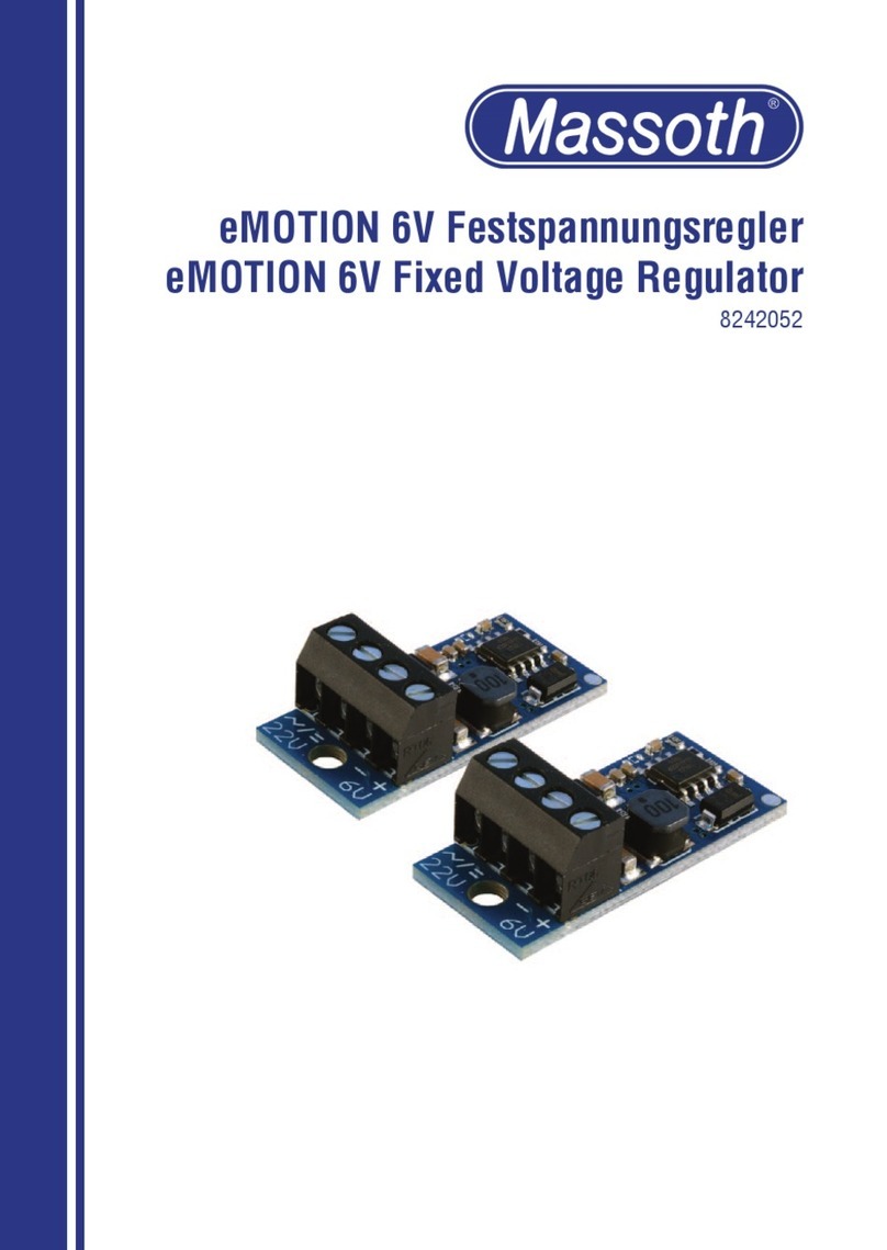 Massoth eMOTION 6V manual Massoth eMOTION 6V manual