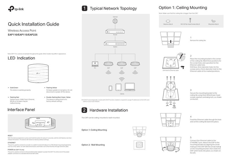 TP-Link Auranet EAP110 User manual