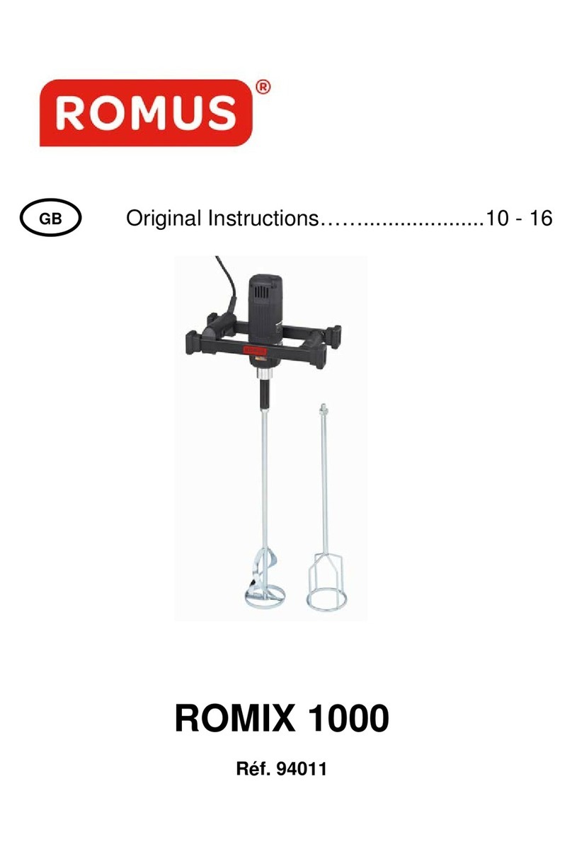 Romus ROMIX 1000 Original instructions