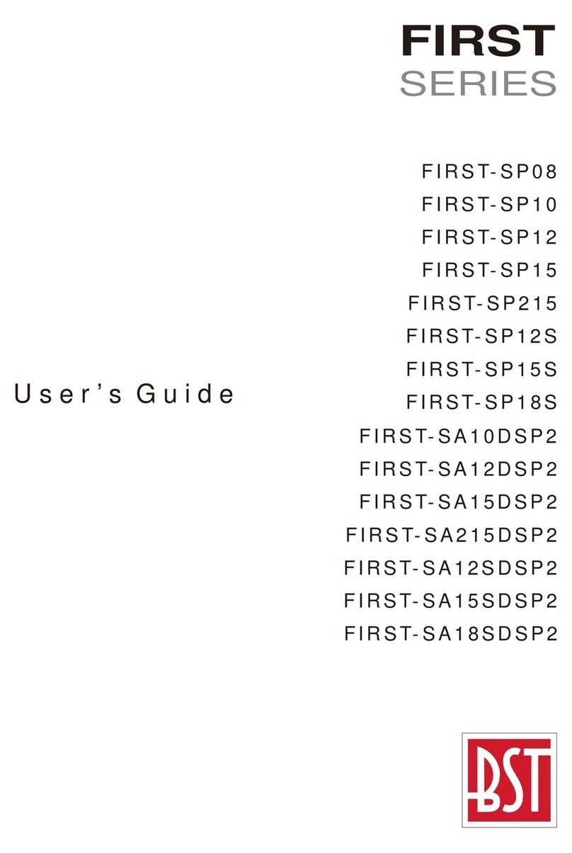 LOTRONIC BST FIRST Series user guide