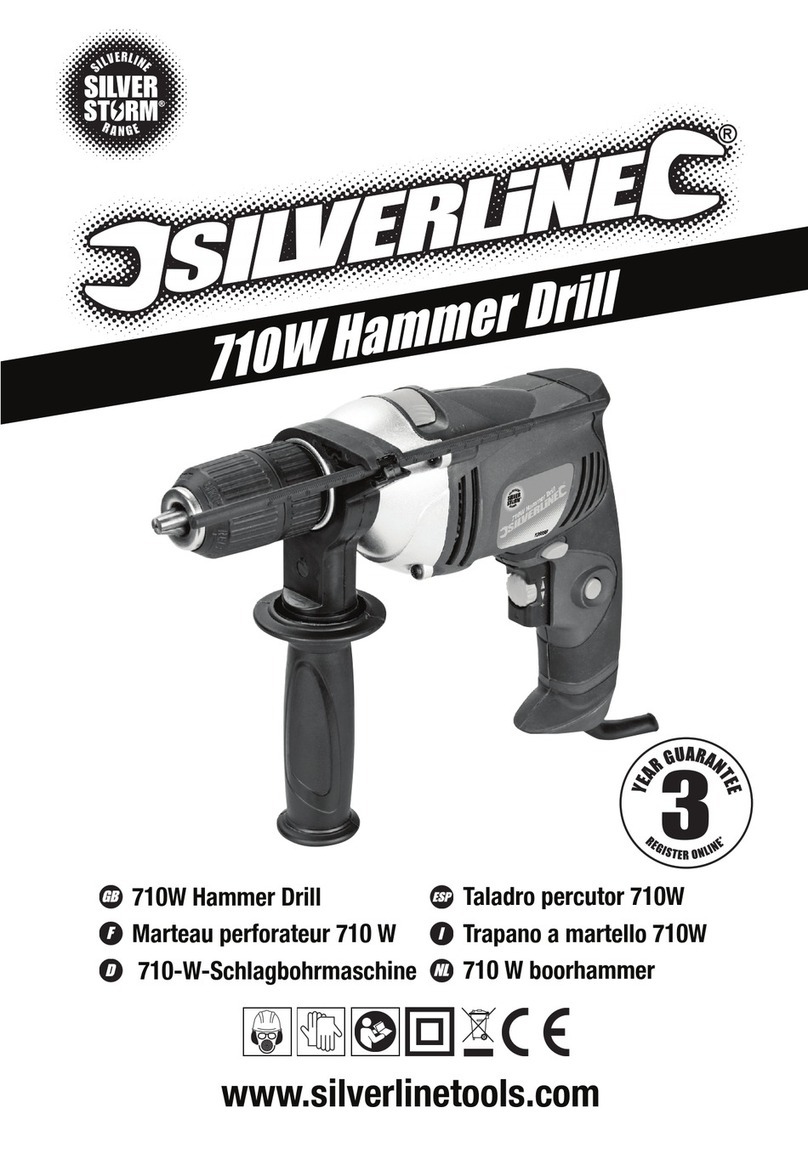 Silverline 710W Laser Jigsaw User manual