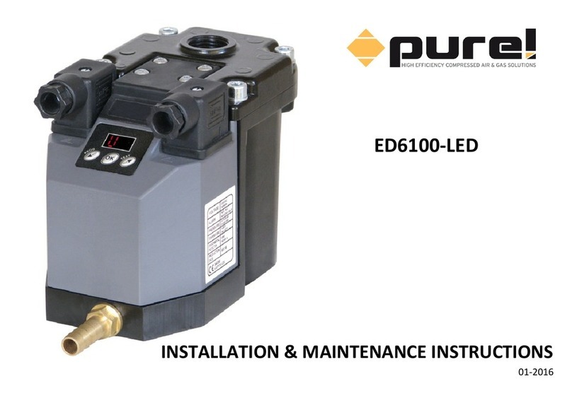 PURE ED6100-LED Installation & maintenance instructions PURE ED6100-LED Installation & maintenance instructions