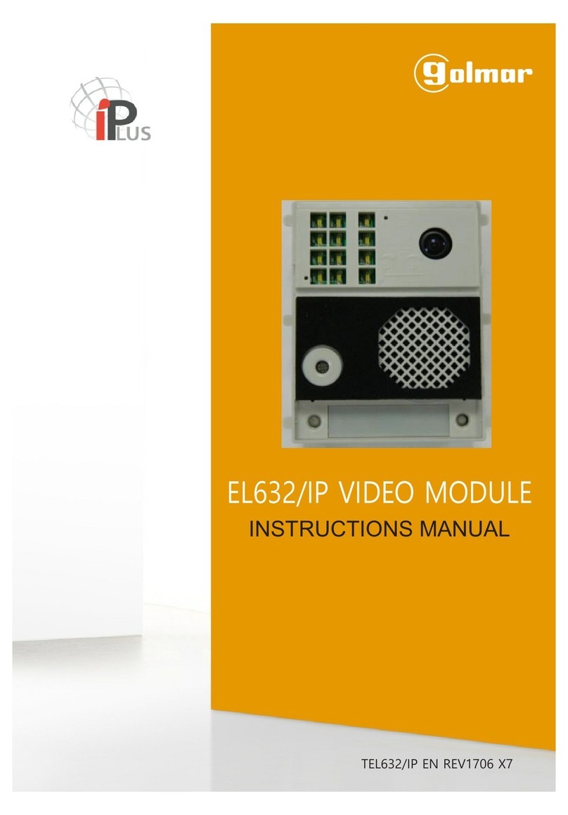 golmar iPlus EL632/IP instruction manual