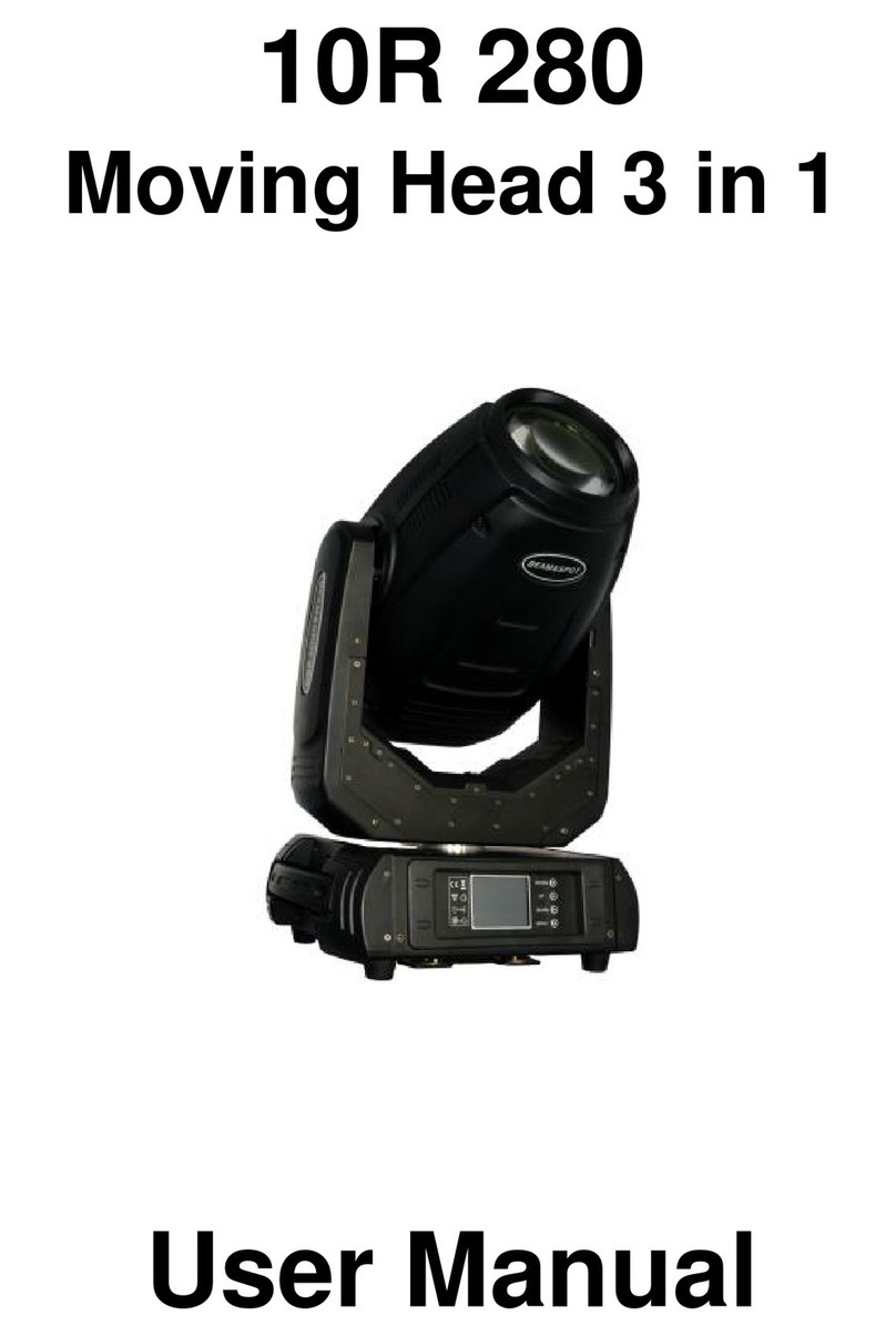 MPS Lighting Beam&Spot 280 user manual