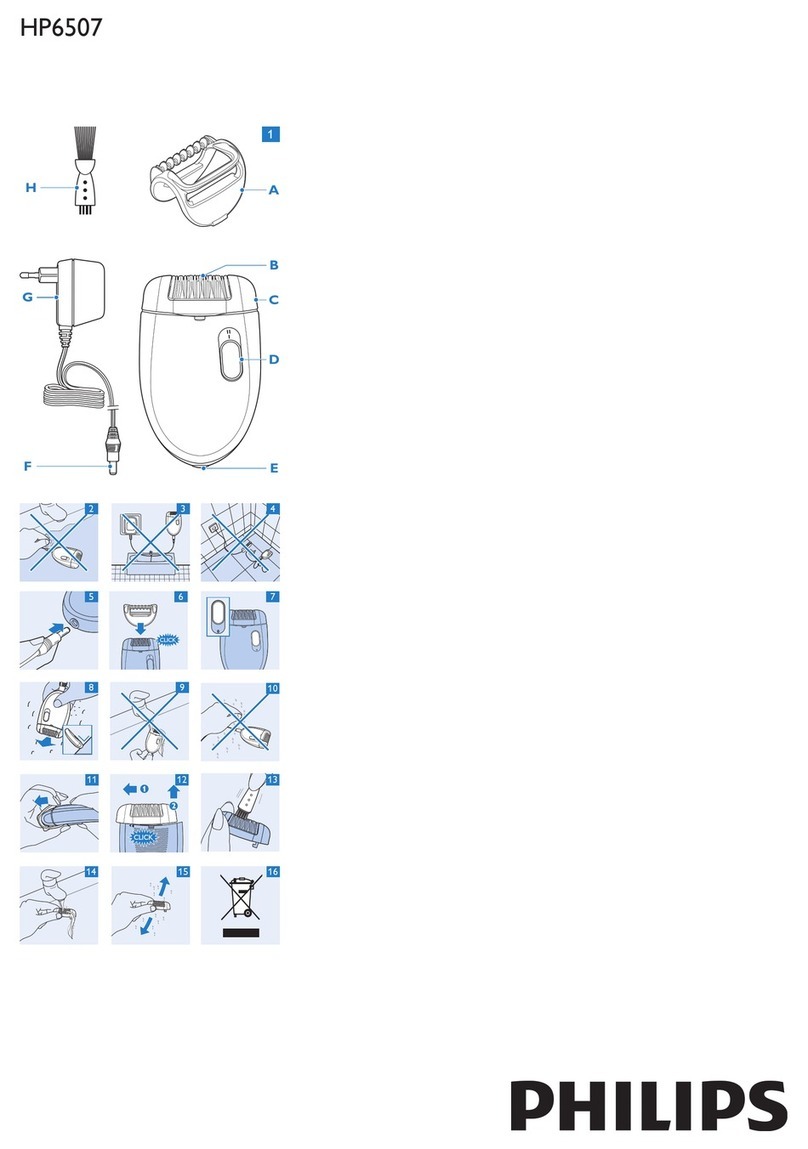 Philips HP6507 user manual