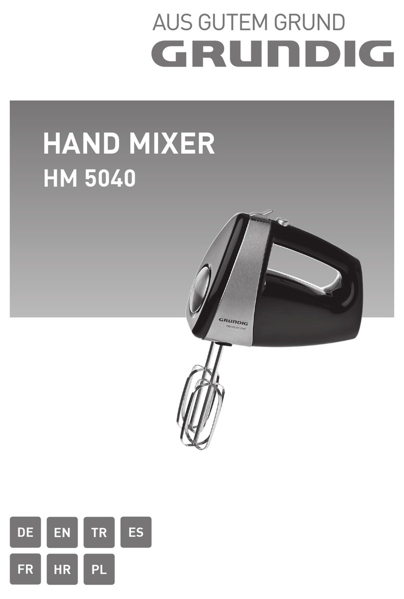 Grundig HM 5040 User manual