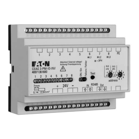 Eaton CEAG 3-PM-IO-INV Service manual