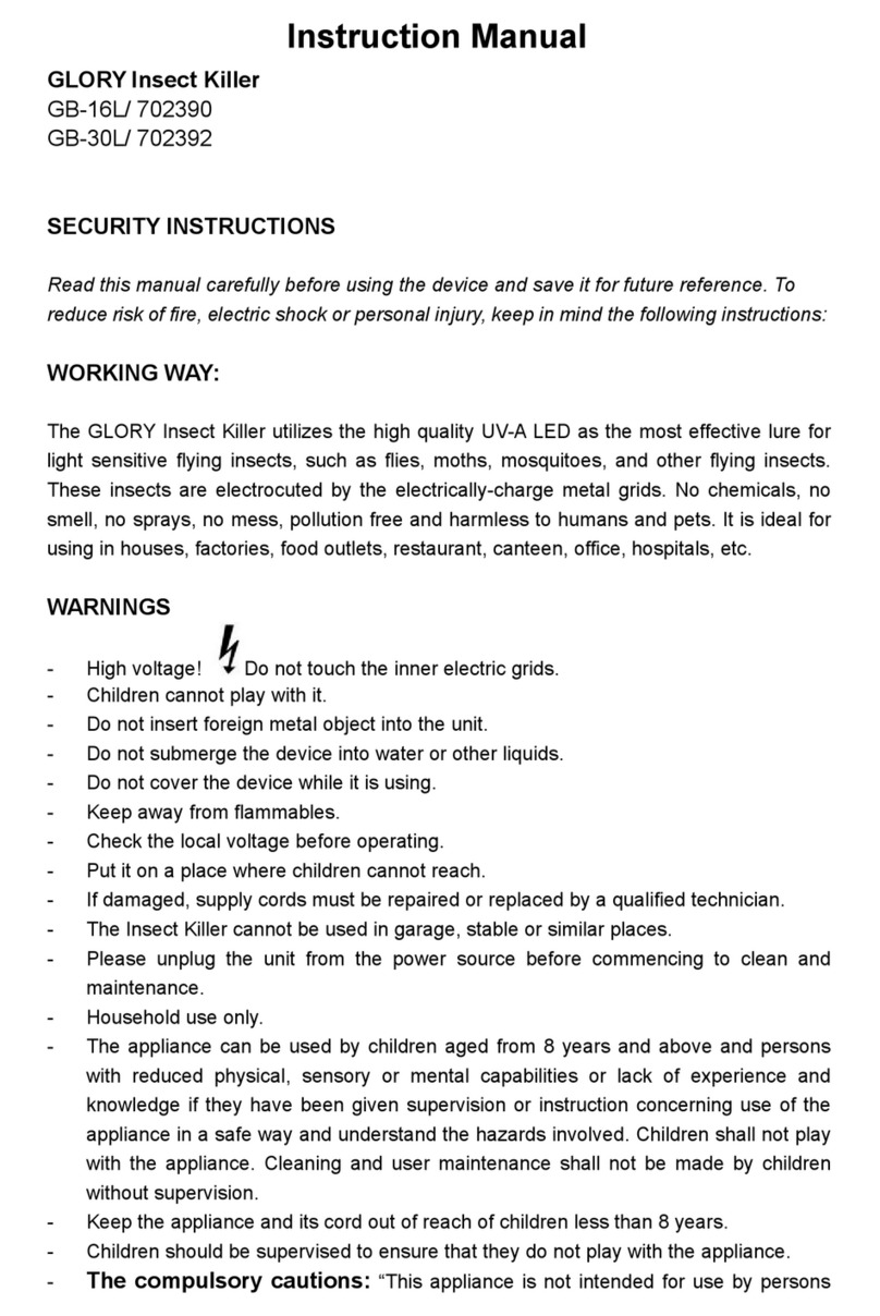Glory GB-16L instruction manual