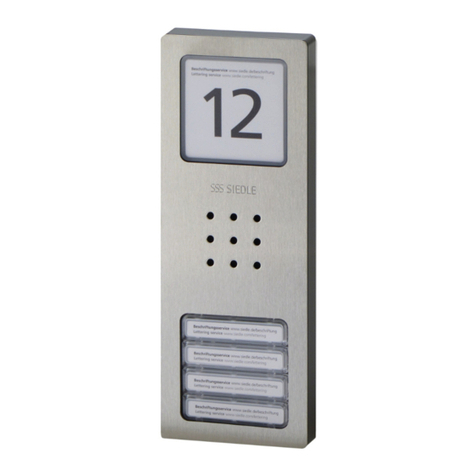 SSS Siedle CA 850-1 User manual