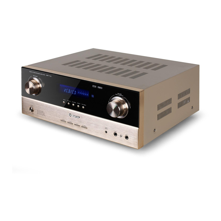 auna multimedia AMP-7100 manual