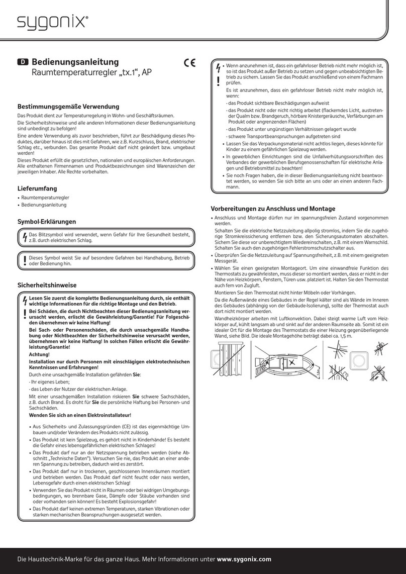 Sygonix tx.1 User manual