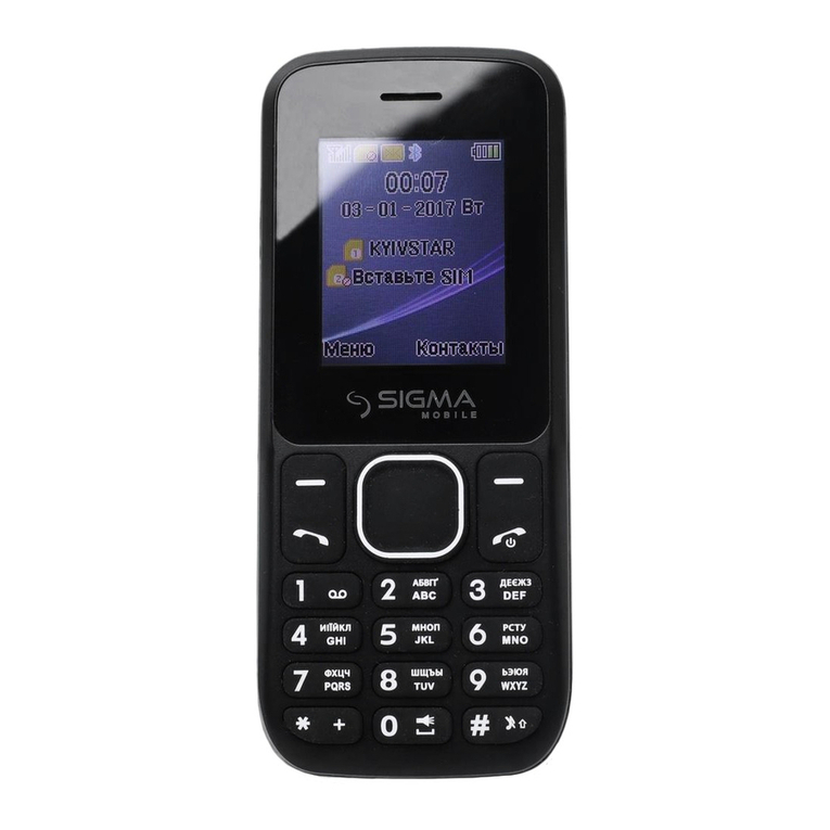 Sigma X-style 17 User manual Sigma X-style 17 User manual