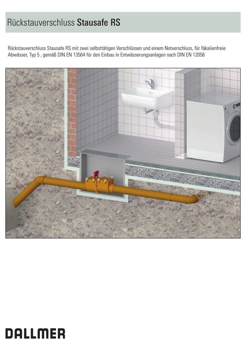 Dallmer Stausafe RS manual
