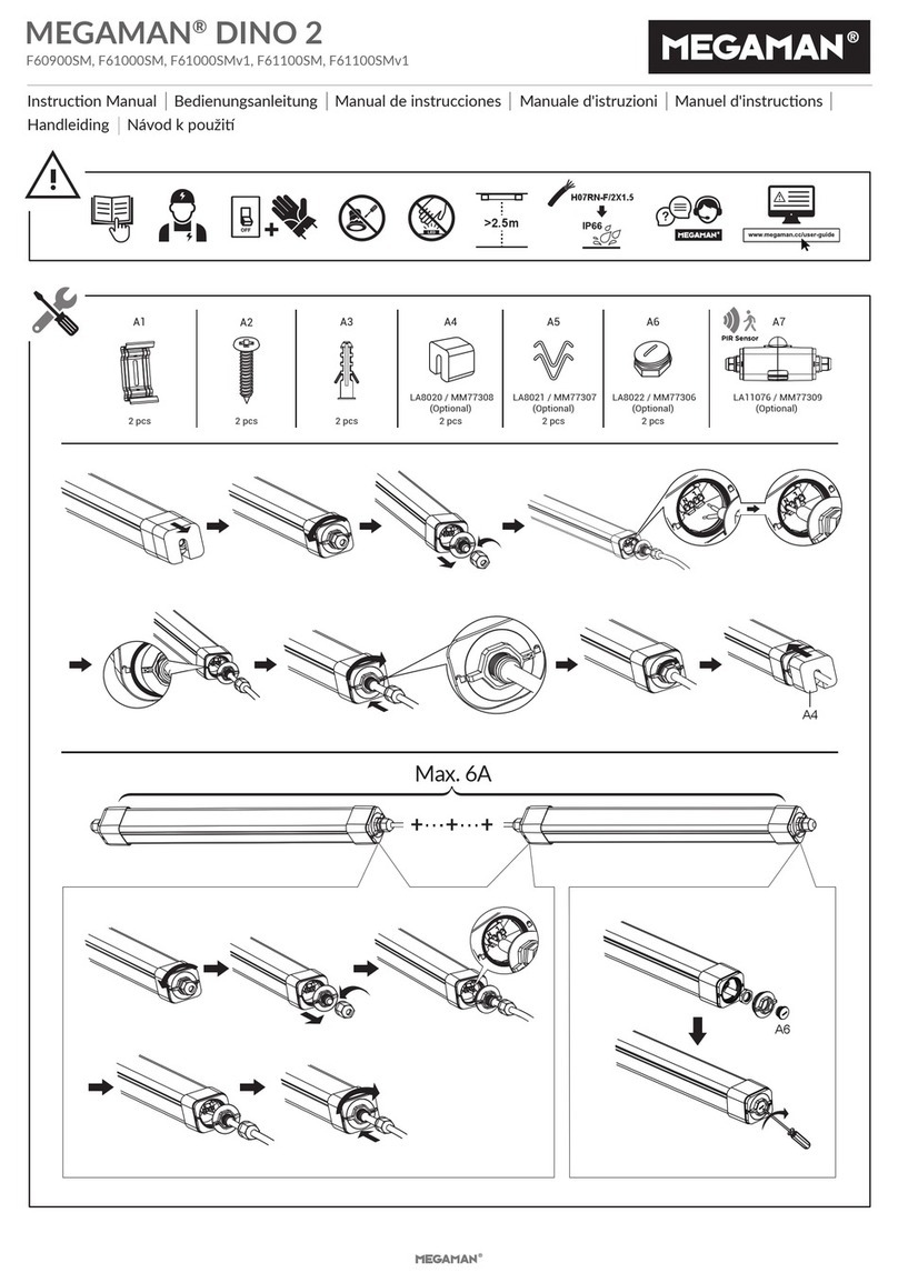 Megaman DINO 2 Series User manual