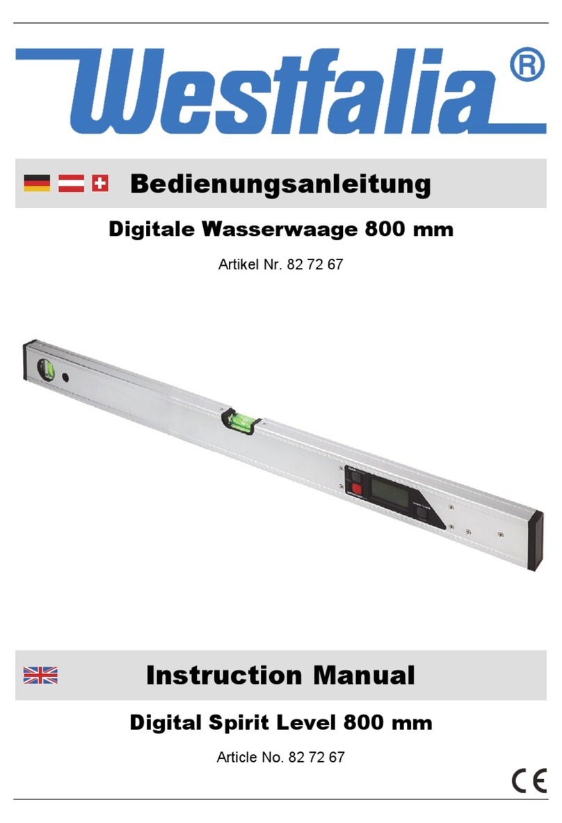 Westfalia 82 72 67 instruction manual