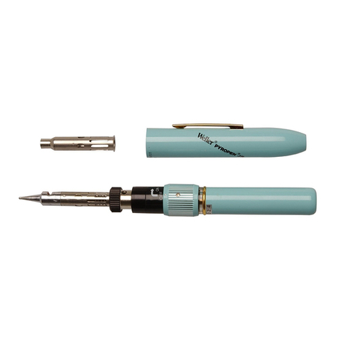 Weller Pyropen Jr. operating instructions