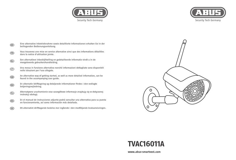 Abus TVAC16011A User manual Abus TVAC16011A User manual