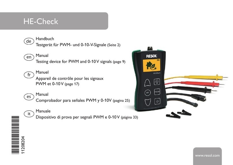 Resol HE-Check manual