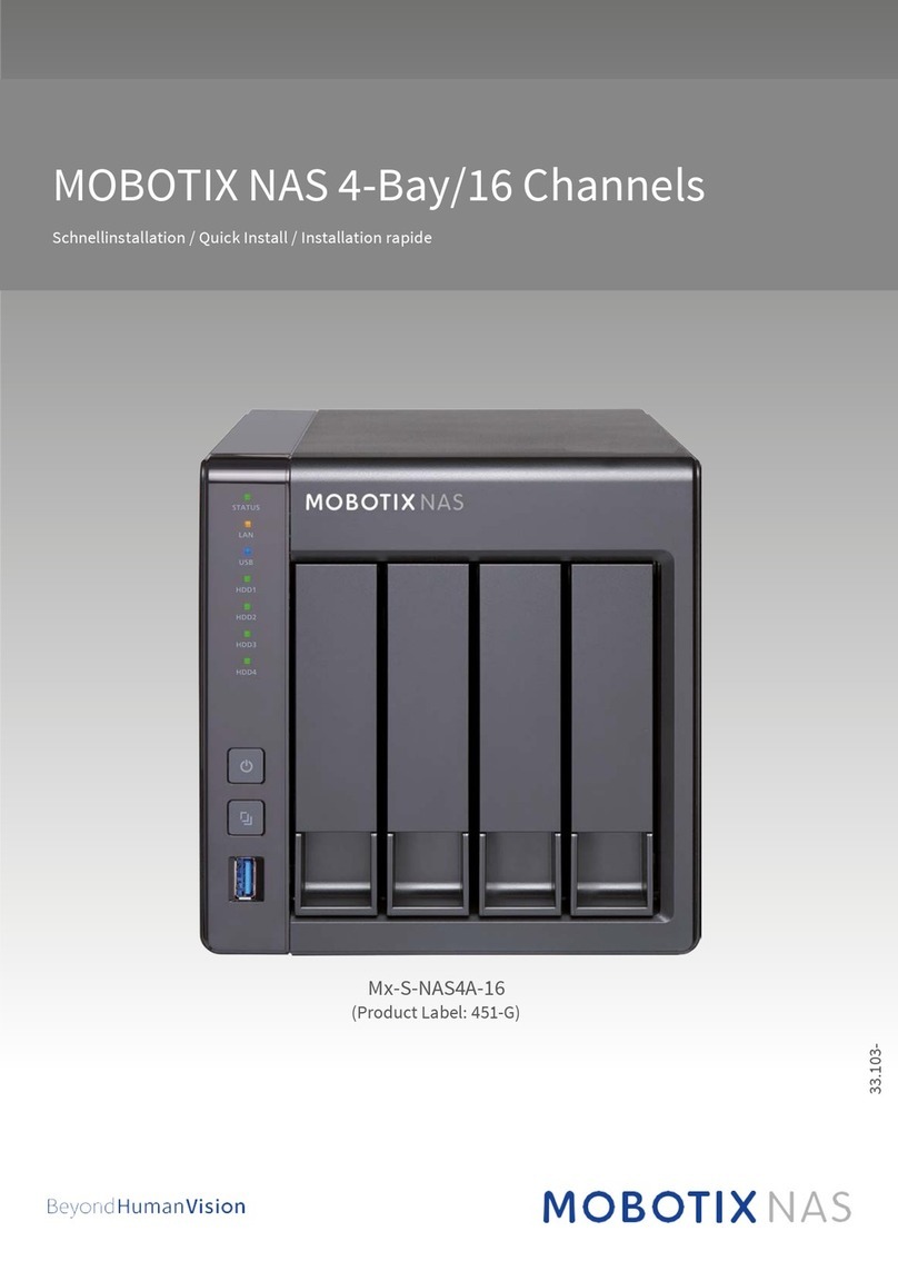 Mobotix Mx-S-NAS4A-16 Quick install