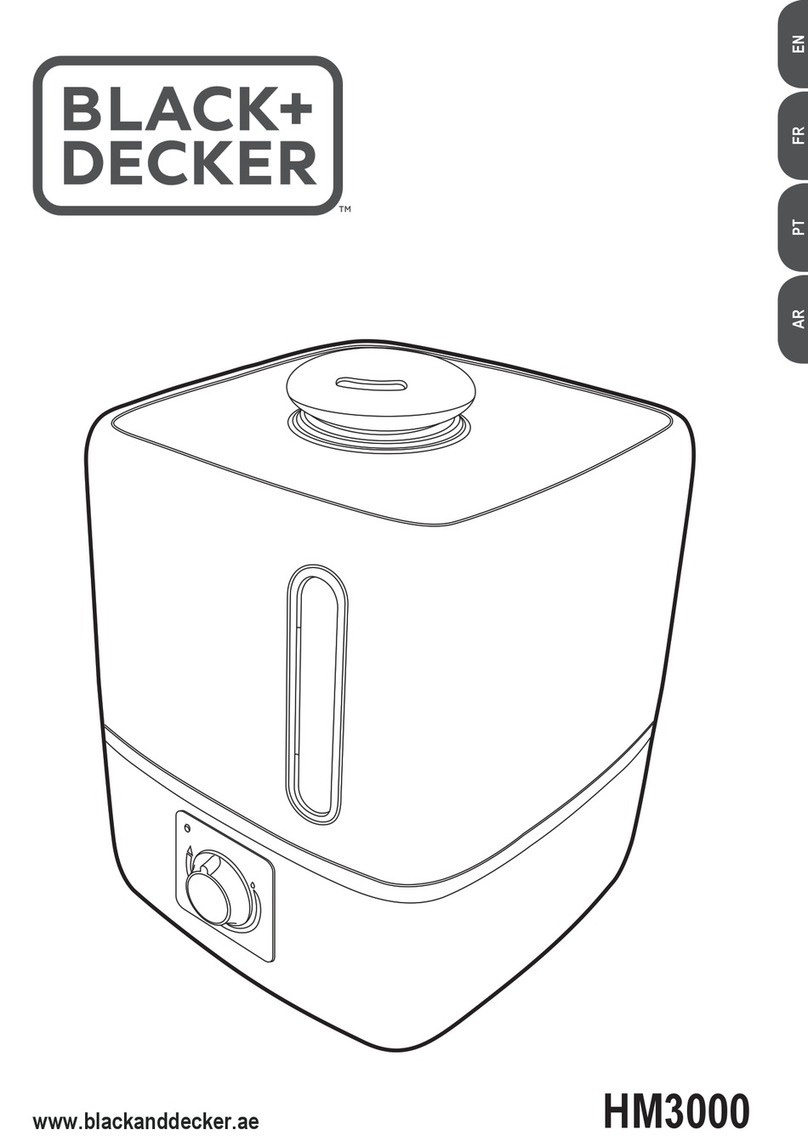 BLACK DECKER HM3000 manual