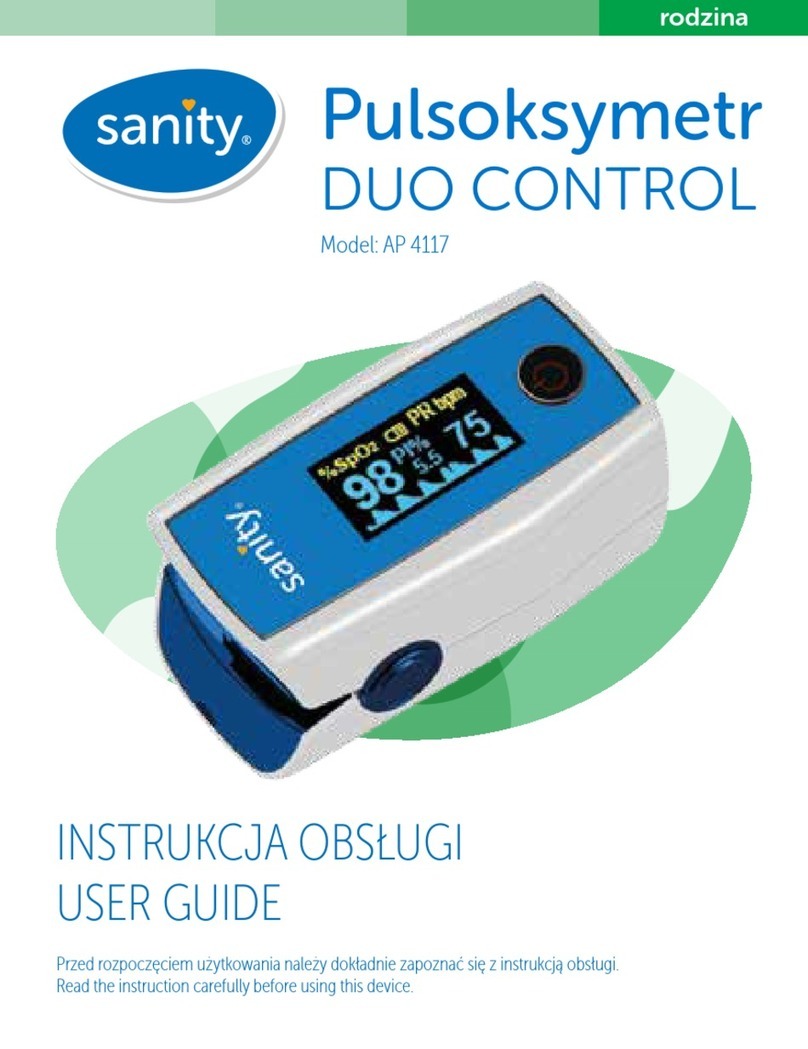 Sanity AP 4117 User manual