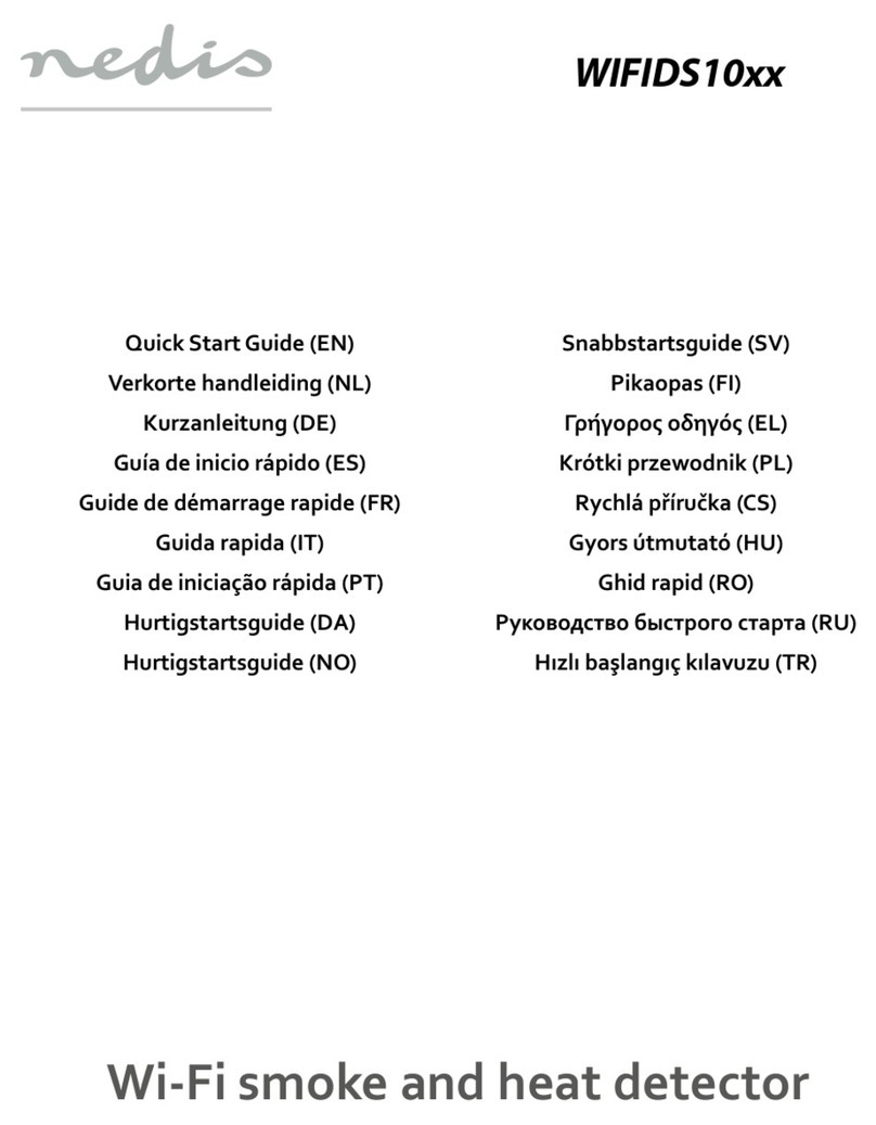 nedis WIFIDS10 Series User manual nedis WIFIDS10 Series User manual