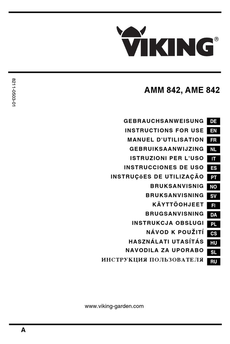 Viking AMM 842 Instructions for use