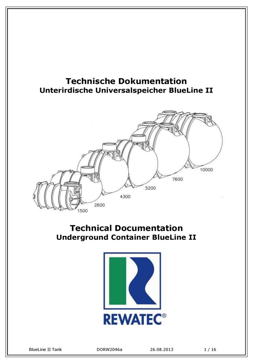 Rewatec BlueLine II Series Technical documentation Rewatec BlueLine II Series Technical documentation