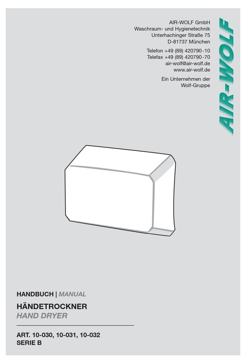 Air Wolf B Series manual