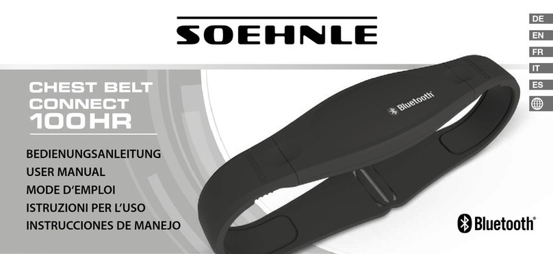 Soehnle Chest Belt Connect 100 HR User manual