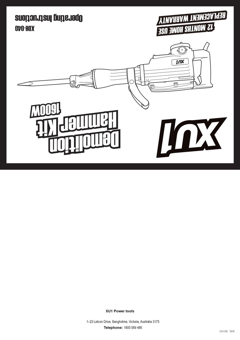 XU1 XDH-040 User manual