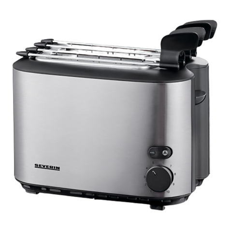 SEVERIN AT 2516 - GRILLE-PAIN User manual