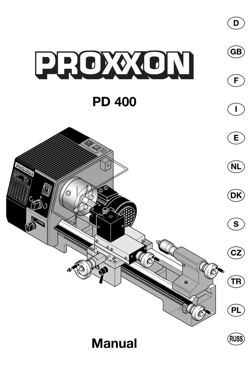 Proxxon PD 400 Quick guide Proxxon PD 400 Quick guide