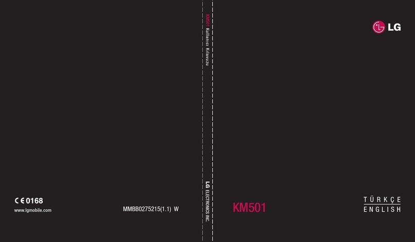 LG KM501 user guide