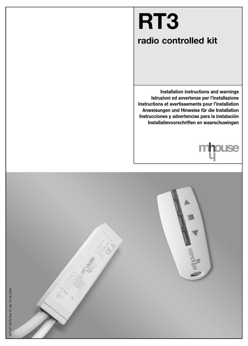 Mhouse RT3 Product manual