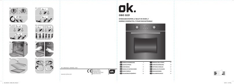 O.K. OBO 3221 user manual
