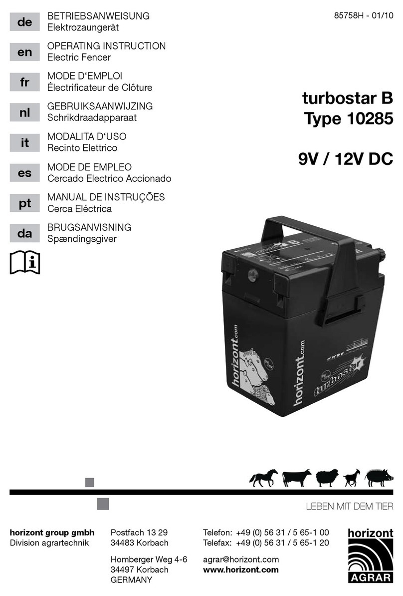 Horizont Agrar turbostar B Operating	 instruction