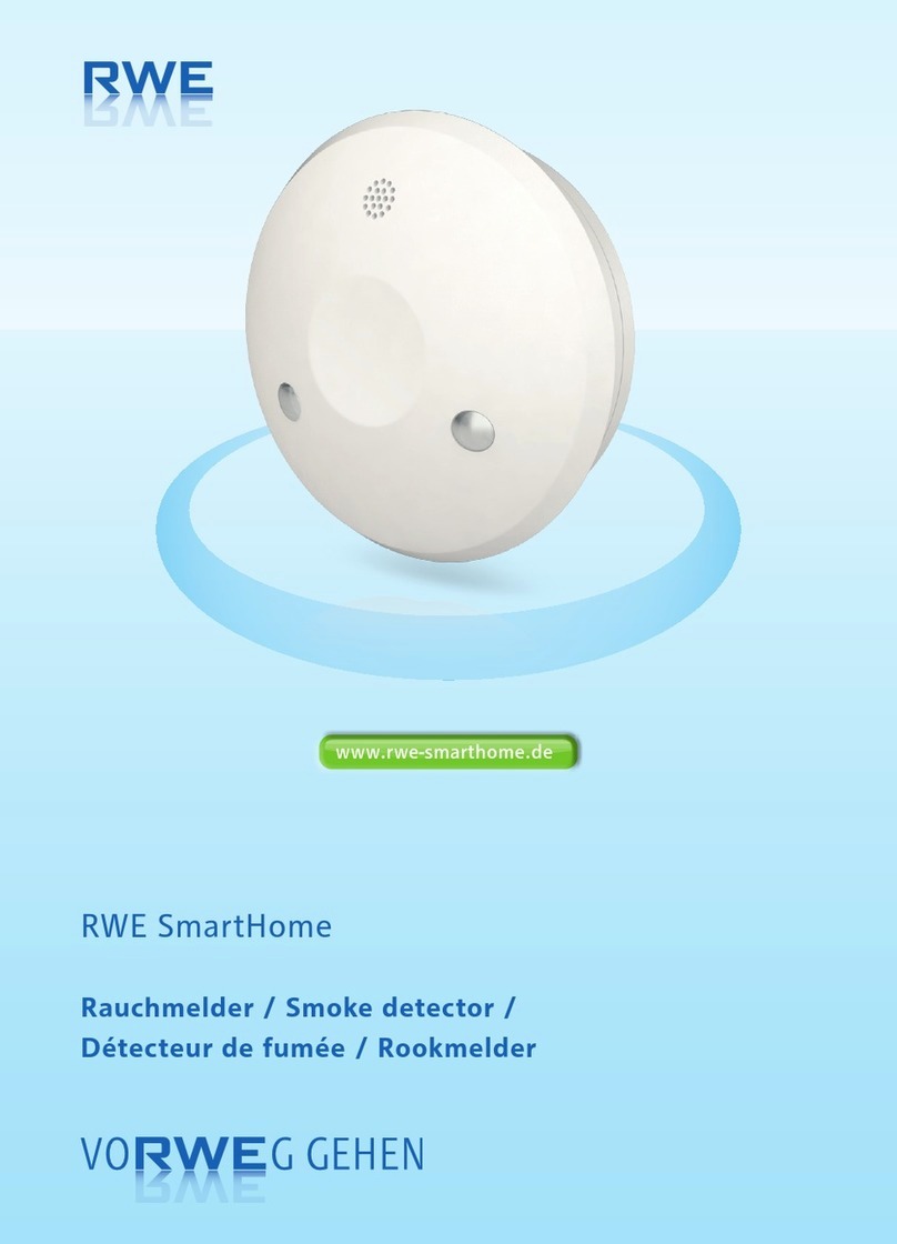 RWE SmartHome operating manual