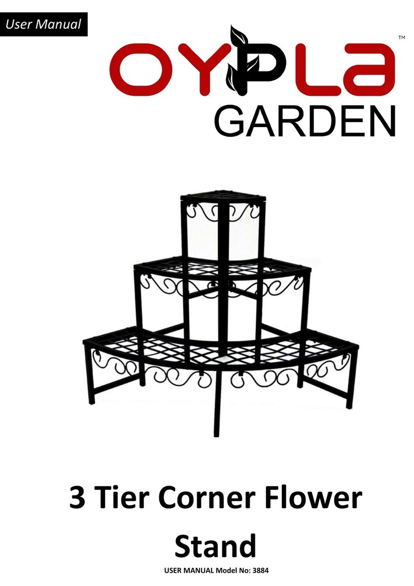 Oypla GARDEN 3884 user manual