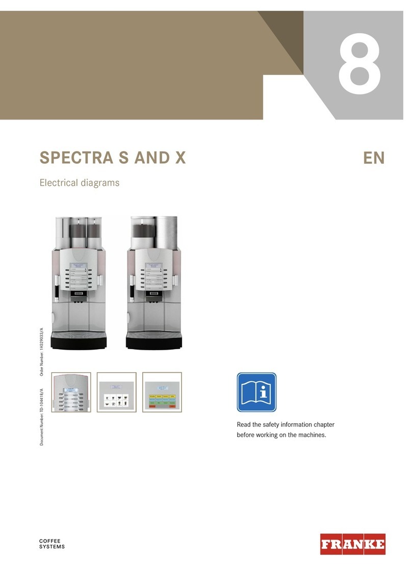 Franke SPECTRA X User manual