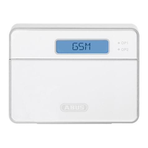Abus AZWG10020 Installation and operating instructions