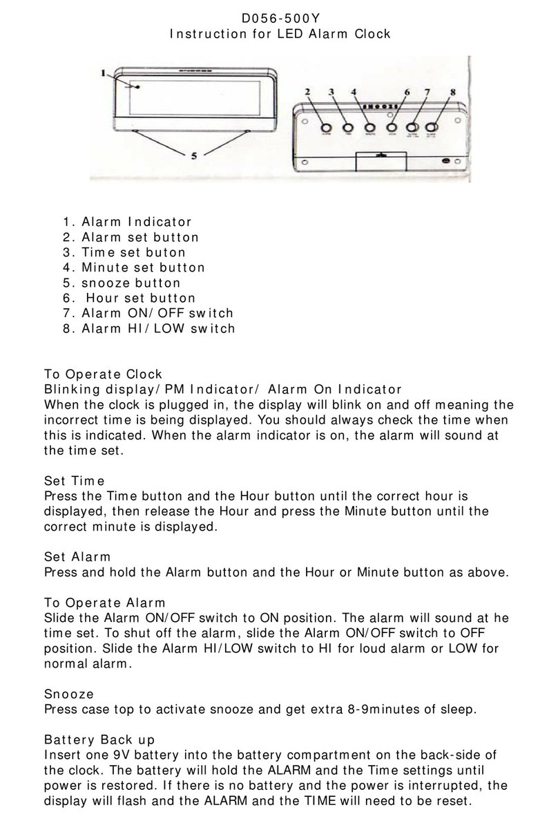 Q&Q D056-500Y Instruction