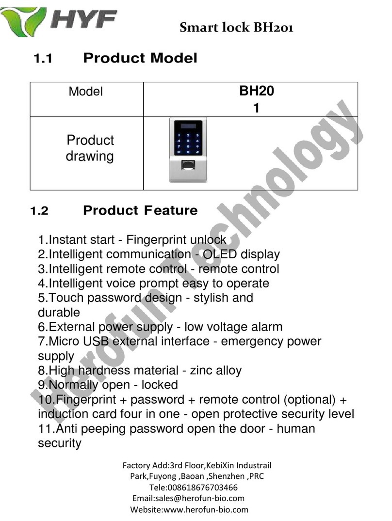HYF BH201 manual