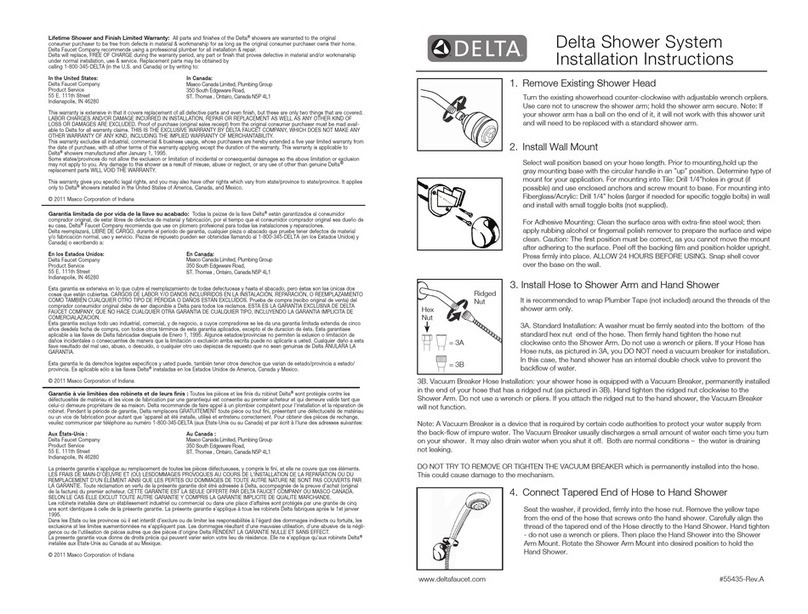 Delta 55435 User manual