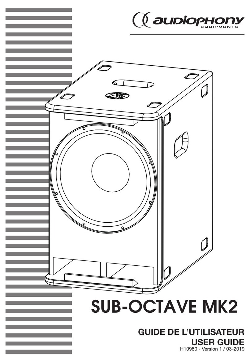 audiophony SUB-OCTAVE MK2 user guide