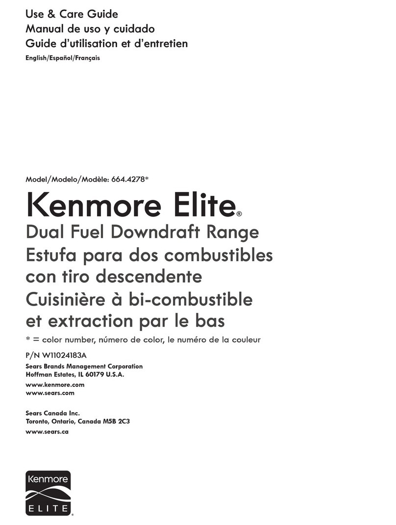 Kenmore 664.4278 Series User manual